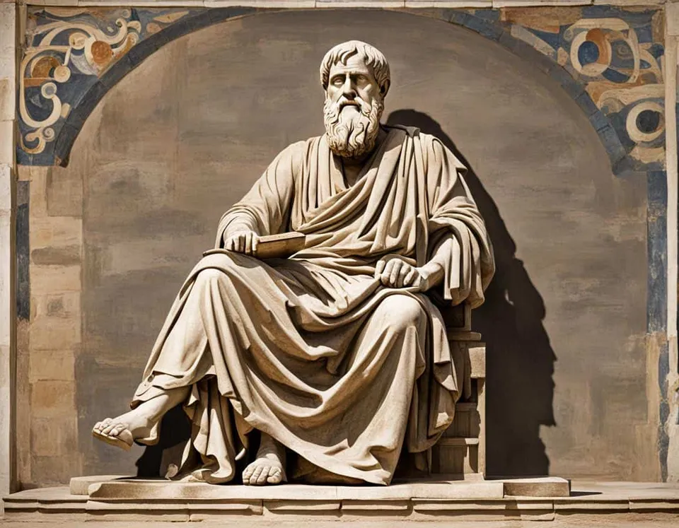 Classical illustration representing A Review of Plato's Education and Mentorship