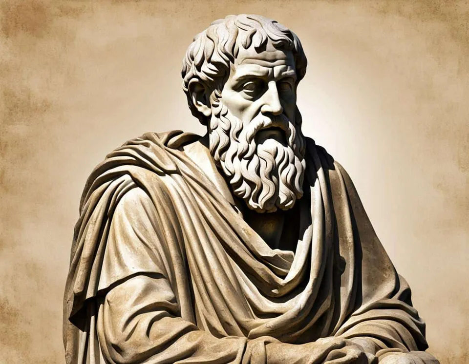 Ancient marble sculpture representing How to Understand Plato's Educational Legacy
