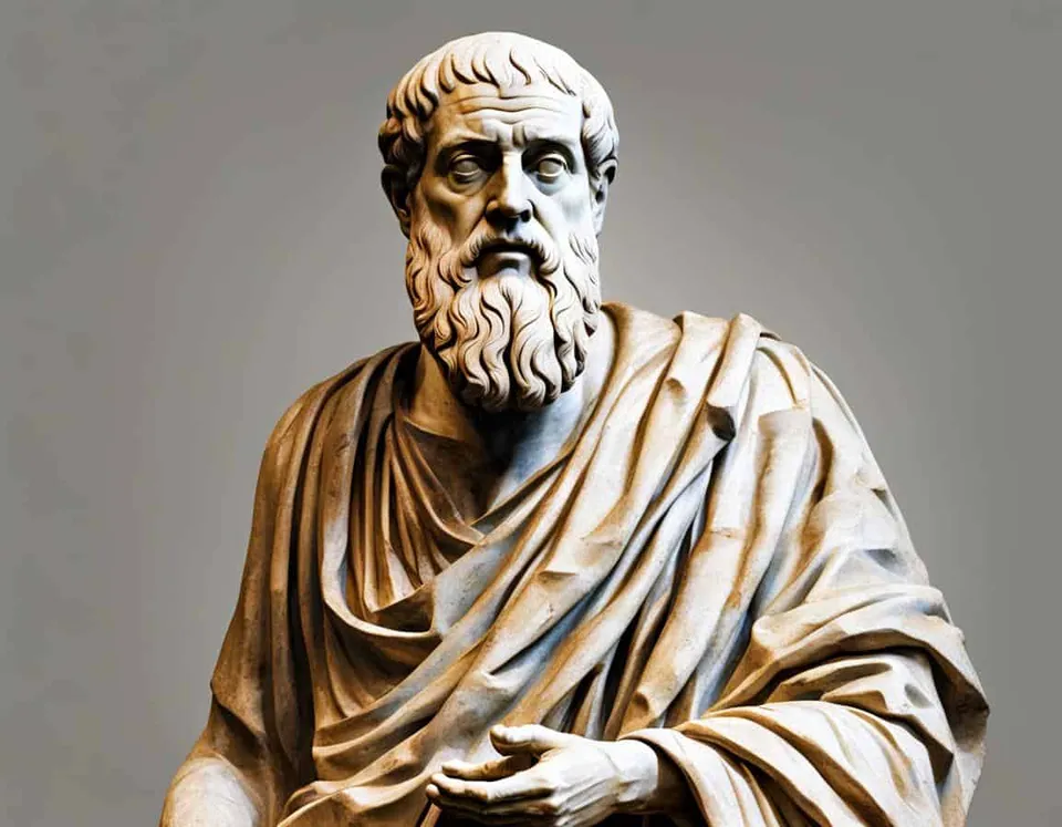 Classical illustration representing What Was Plato's Influence on Christian Thought
