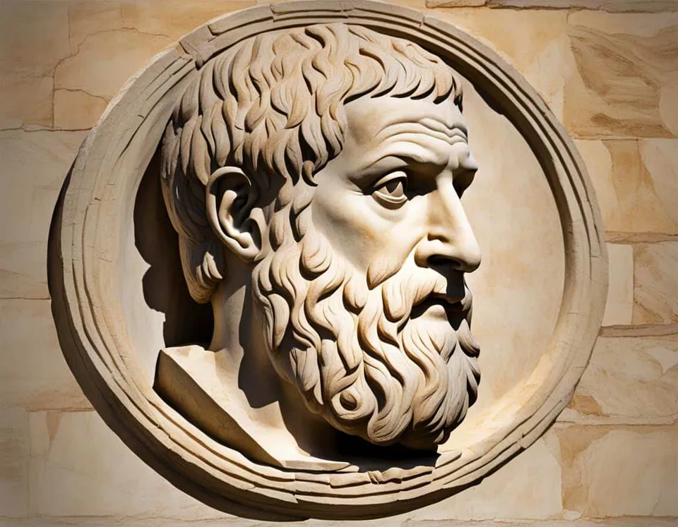 Classical illustration representing Roundup of Modern Interpretations of Plato's Philosophy