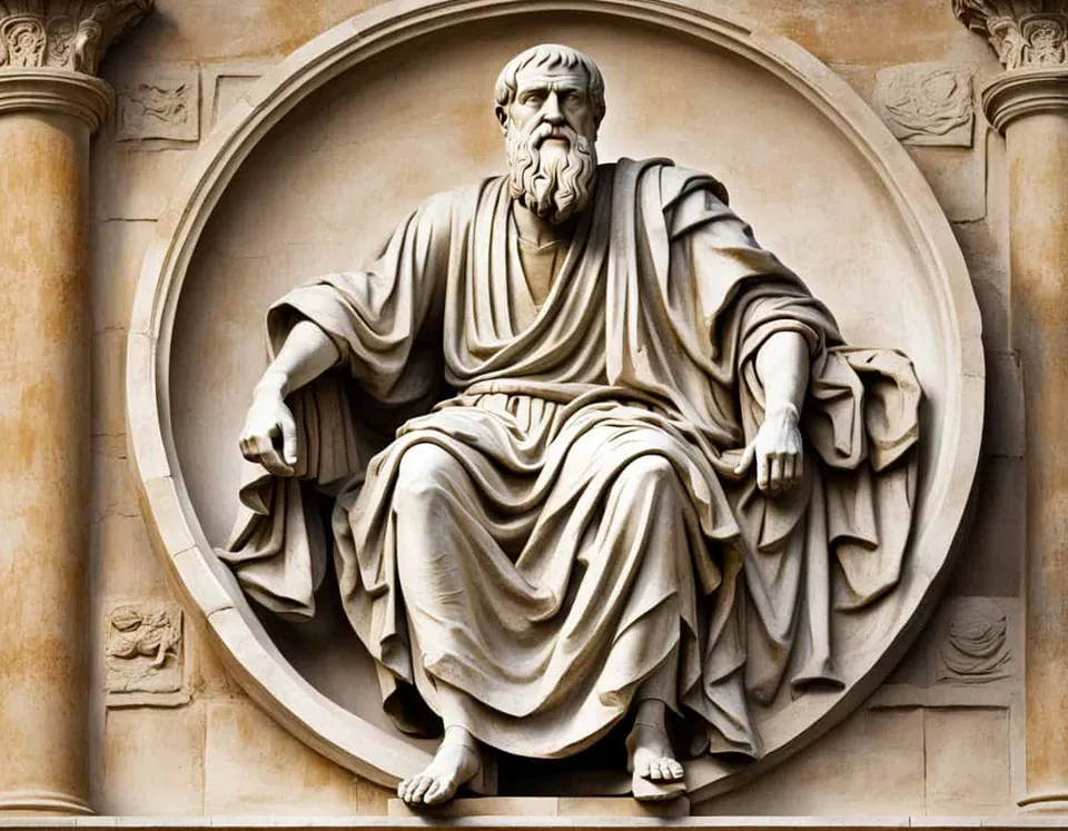 Classical artwork depicting Roundup: Political Themes in Plato's Philosophy