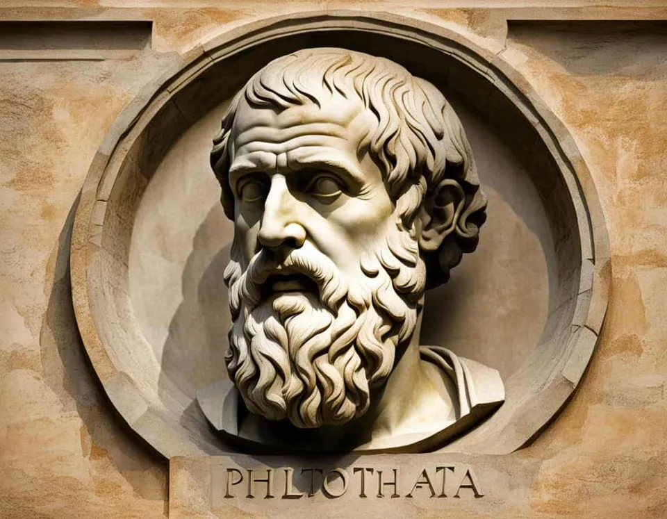 Philosophical illustration representing Top 10 Political Concepts in Plato's Philosophy