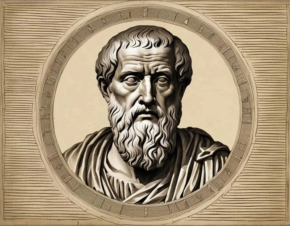 Ancient philosophical artwork depicting Top 10 Ways Plato's Influence Shaped Western Philosophy