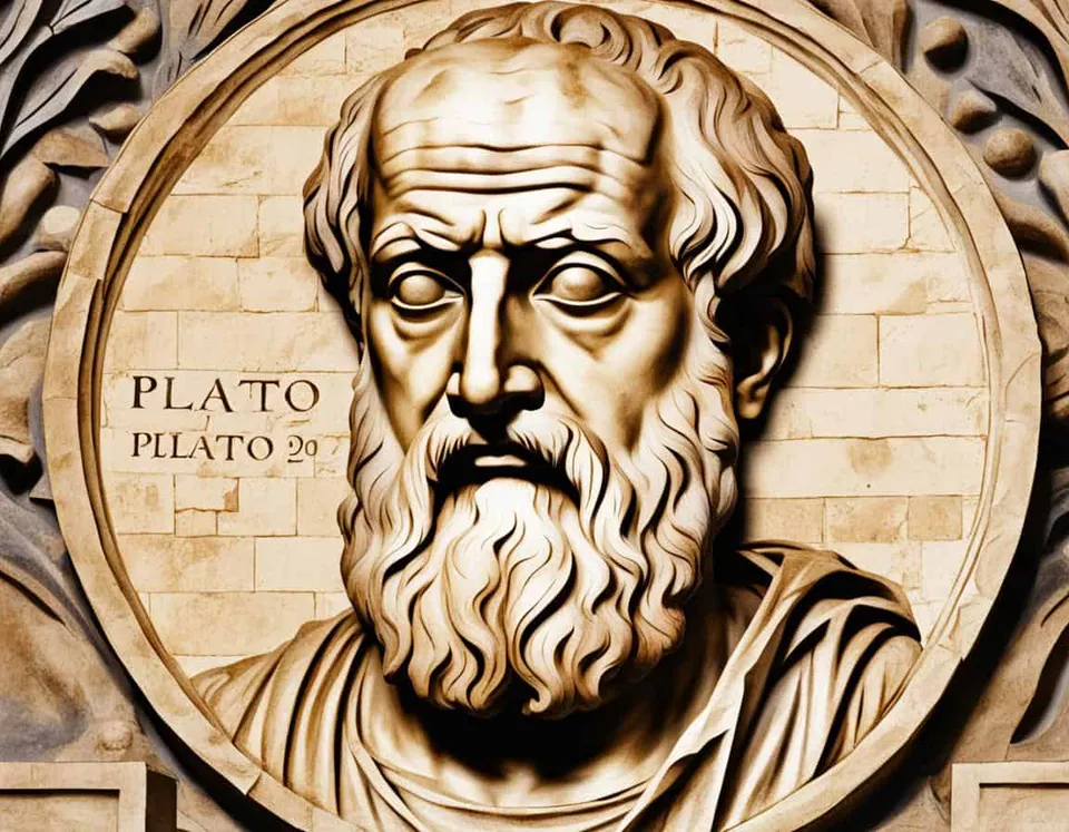 Ancient marble sculpture representing What Are the Major Works of Plato in Relation to Western Philosophy