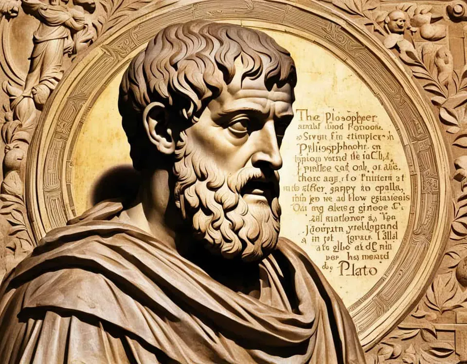 Greek philosophical painting representing What Impact Did Plato Have on Political Theory?