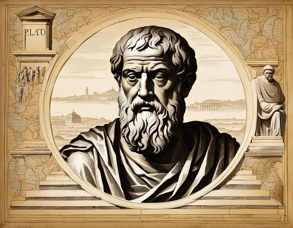 Ancient Greek stone relief illustrating What Is the Tripartite Soul According to Plato