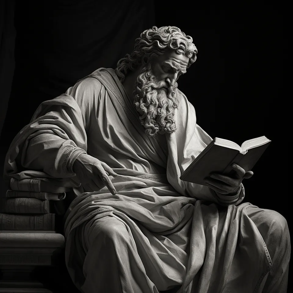 Why Was Plato Pointing at the Ground